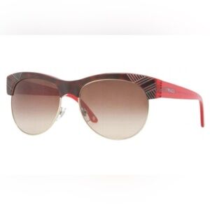 Versace / red Sunglasses Brown Havana wayfarer Square 4222